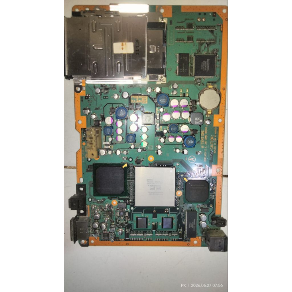 Mainboard PS2 fat chip 2 bahan servis
