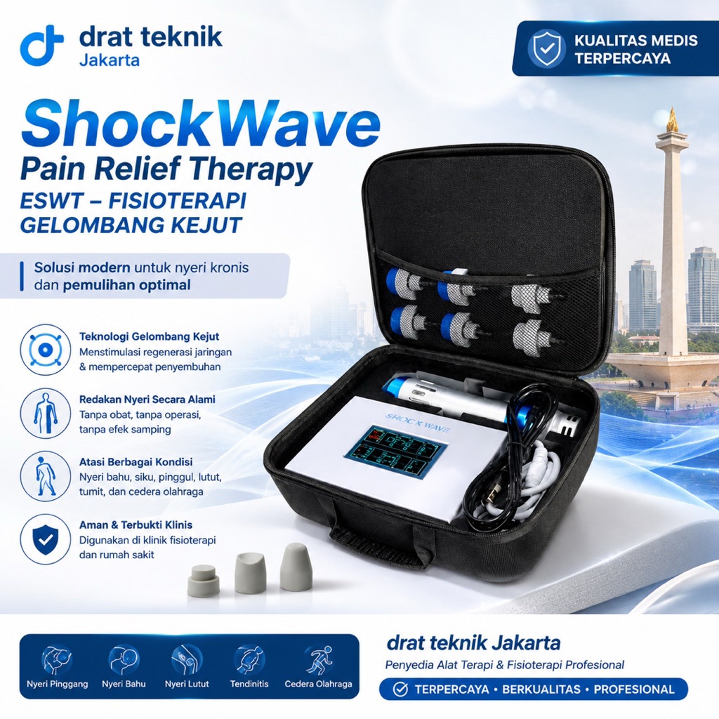 Shockwave Pain Relief Therapy ESWT gelombang kejut