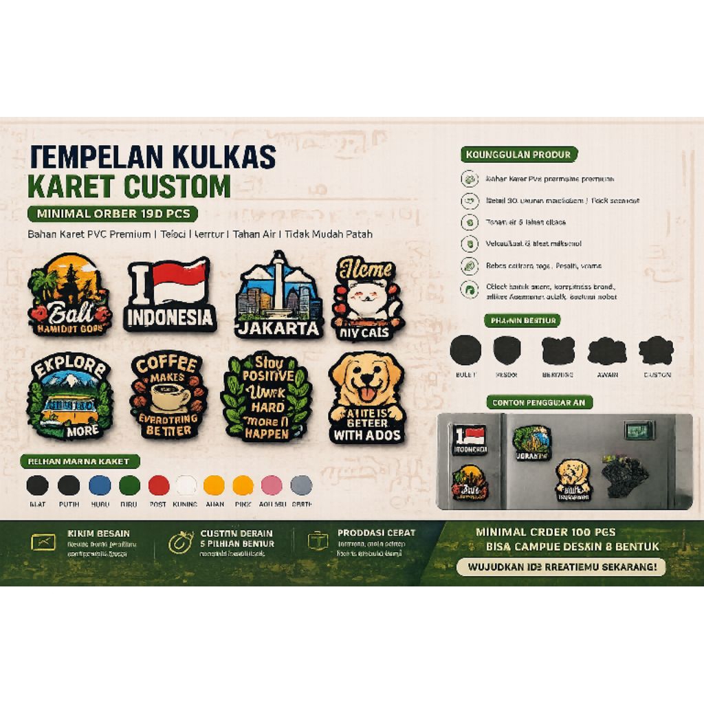 [MAGNET] Magnet Custom / Magnet kulkas
