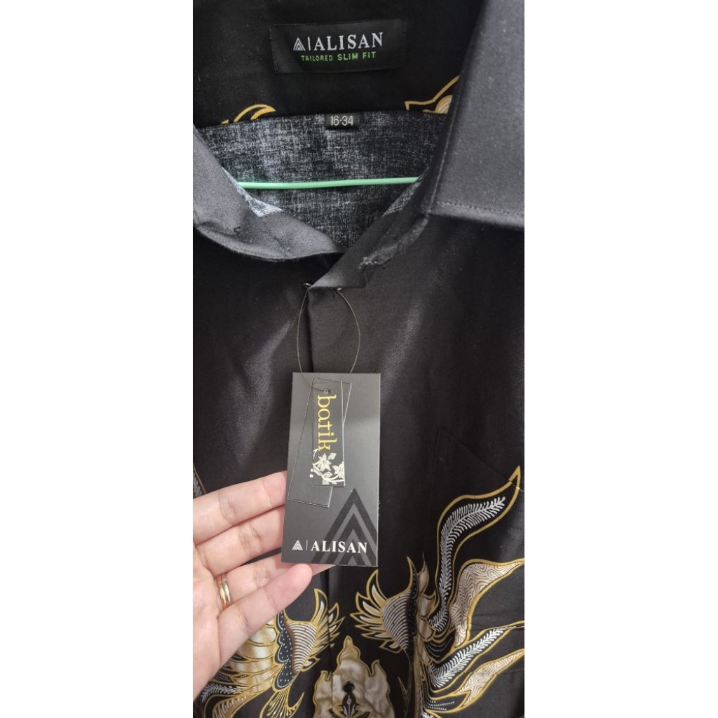 ALISAN kemeja batik pria