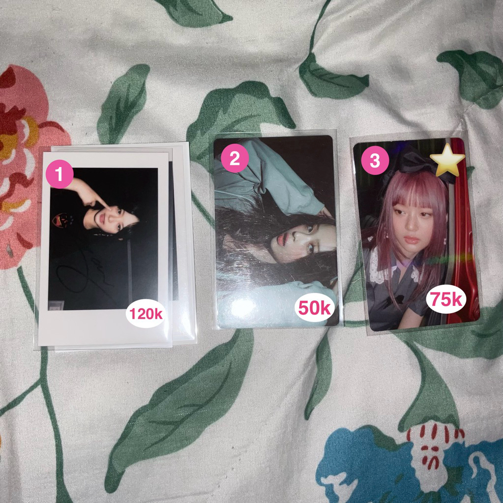 PHOTOCARD RARE HANNI NEWJEANS POB YZY pre order benefit yizhiyu rare minji haerin hyein danielle kur