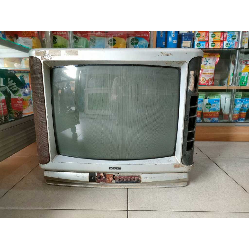 BEKAS / SECOND - TIVI TABUNG TV 21" DIGITEC (RUSAK)