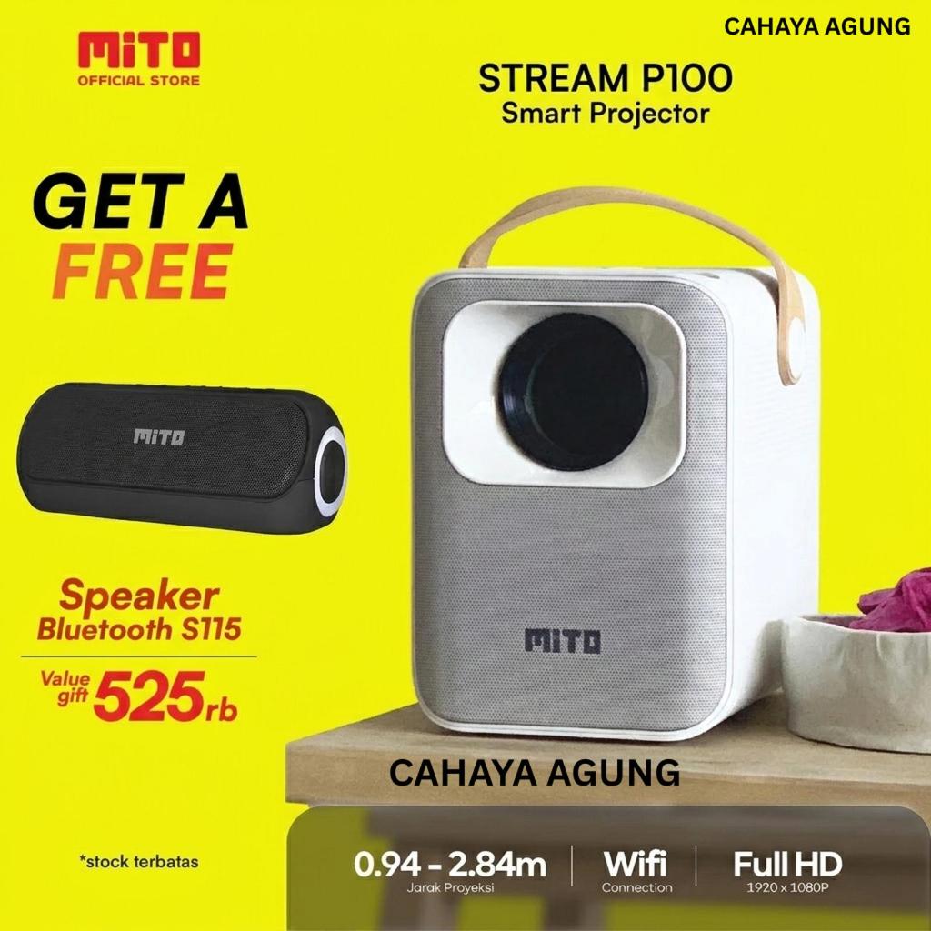 MITO Multimedia Projector Stream 2 P200 | Smart Projector