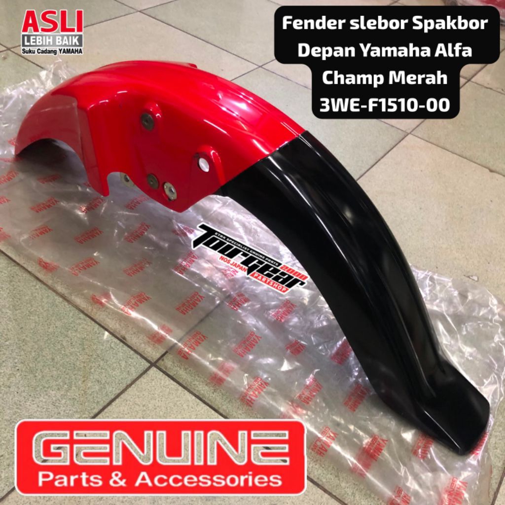 Fender slebor spakbor Depan Yamaha Alfa Champ Merah 3WE-F1510-00