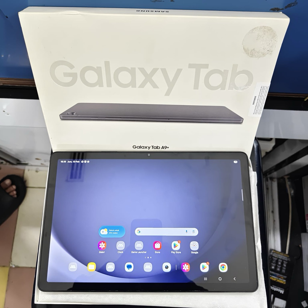 Samsung tab a9 plus ram 4/64  second fullset original
