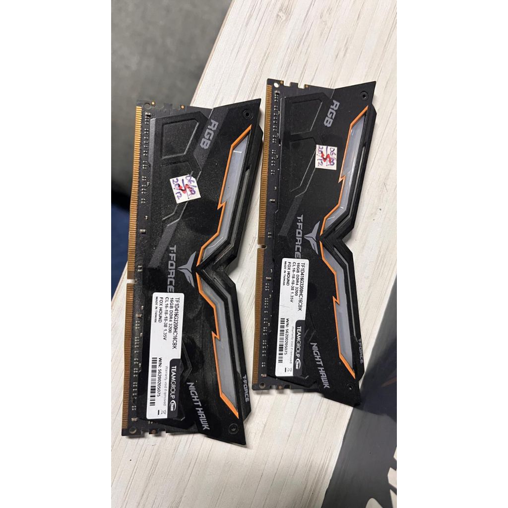 T-Force Delta RGB 16GB (2x16GB) DDR4 3200MHz (TF1D416G3200HC16CBK)