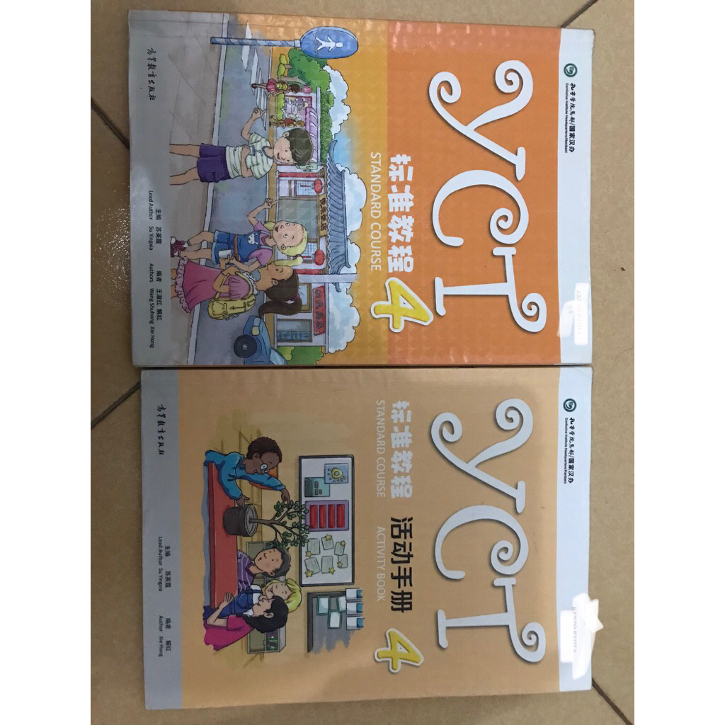 YCT 4 mandarin standart course & activity book
