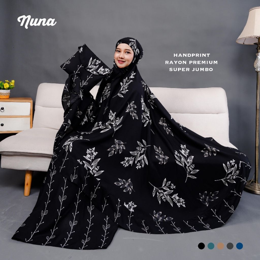 Mukena Dewasa Aneka Motif Bahan Katun Rayon Premium Terbaru Super Jumbo Lembut Adem Dan Menyerap Ker