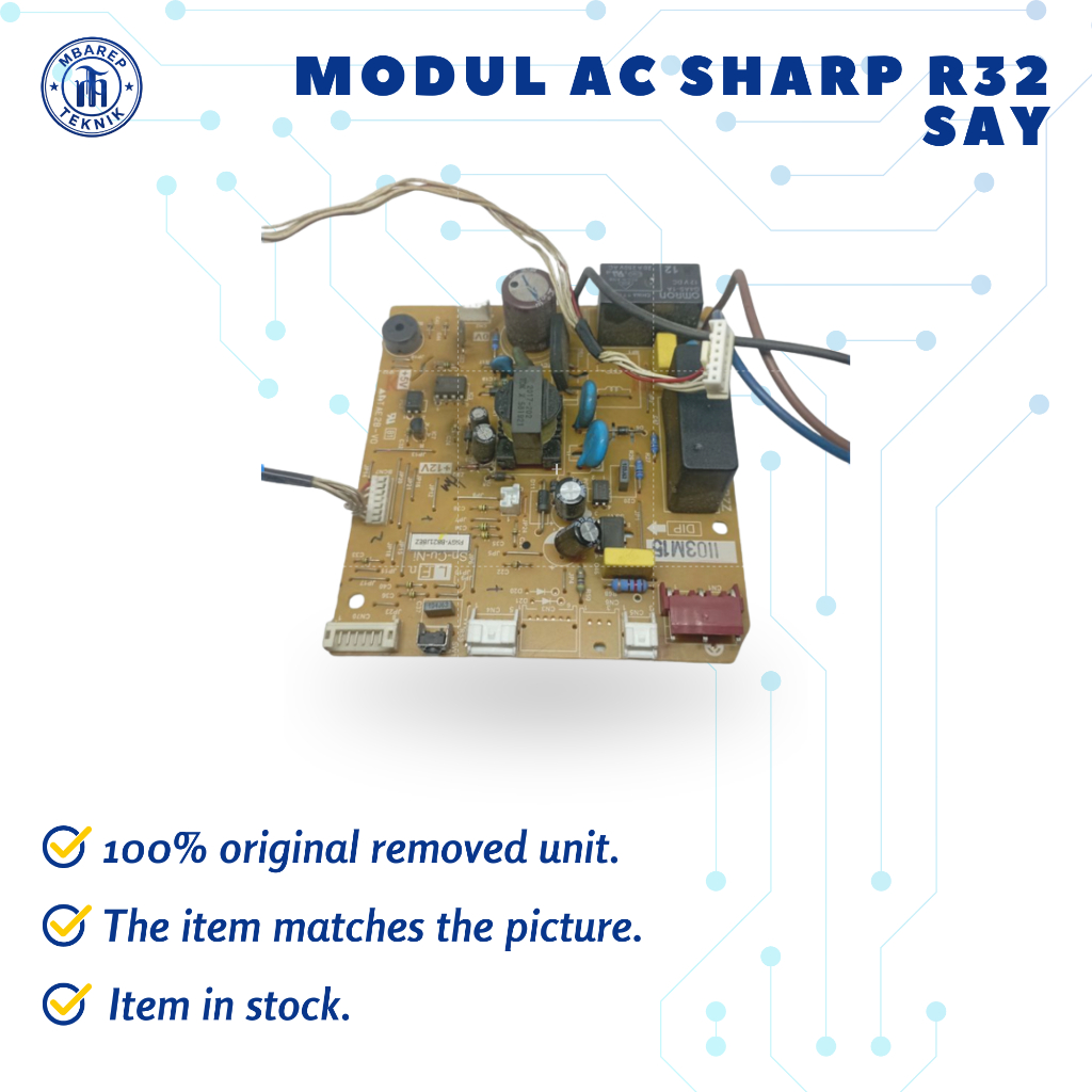 Modul pcb AC sharp R32 say original