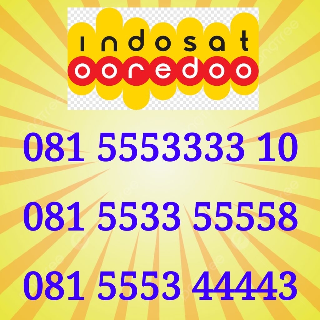 Indosat IM3 Double Triple Nomor Cantik Indosat Cantik IM3 Cantik