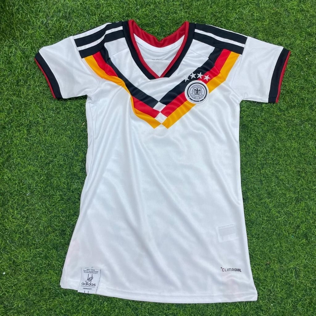 Jersey Ladies Jerman Home world cup 2026 Fans version Baju Bola wanita High Qualiti sport