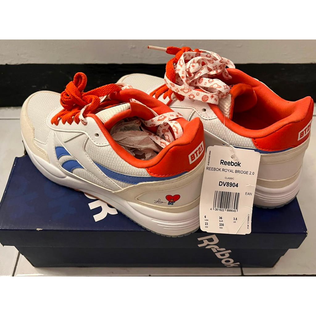 Sepatu Reebok x BT21 Royal Bridge 2.0 TATA Taehyung BTS