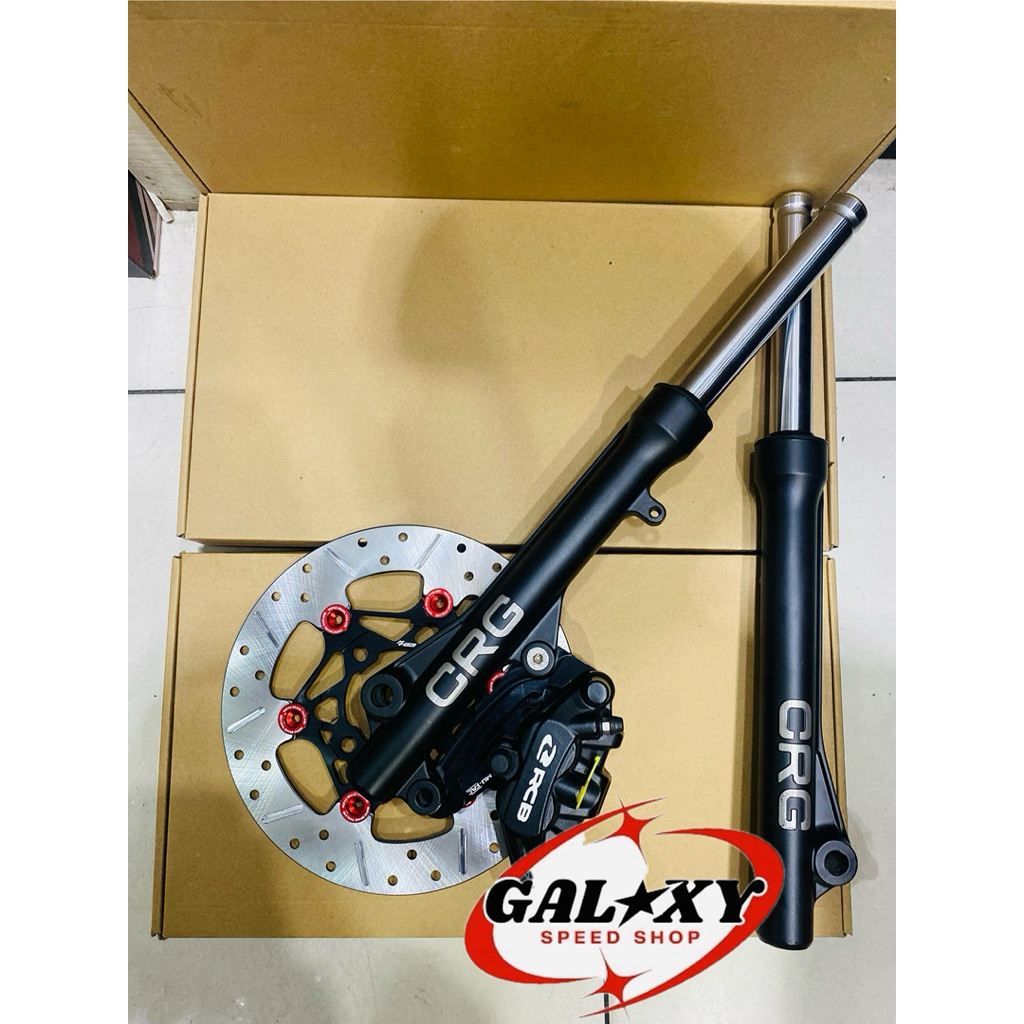 PAKET SHOCK CRG KALIPER RCB DISC 220mm