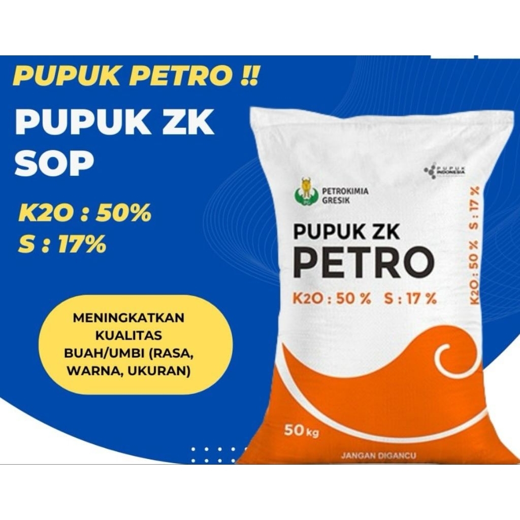 PUPUK ZK PETRO atau ZK SOP 50kg