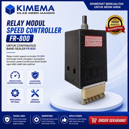 Relay Modul Speed Controller FR-800 Continuous Band Sealer FR 800
