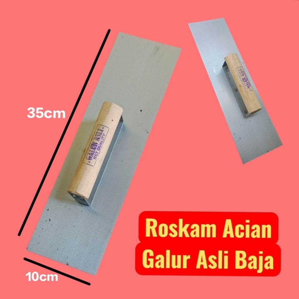 Raskam / Roskam Galur Asli Baja ukuran 35cm / Roskam Baja Galur