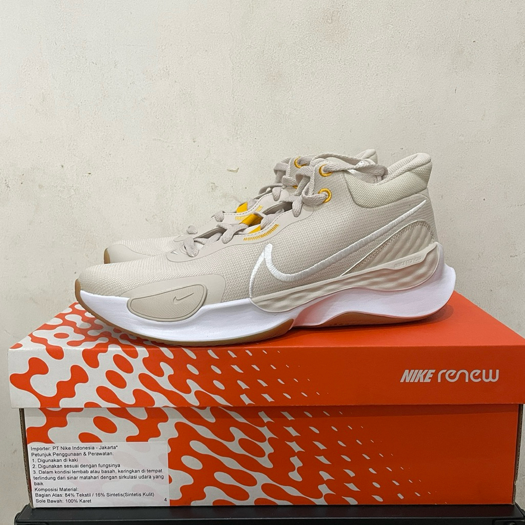Sepatu Basket Nike Renew Elevate 3 Phantom Original