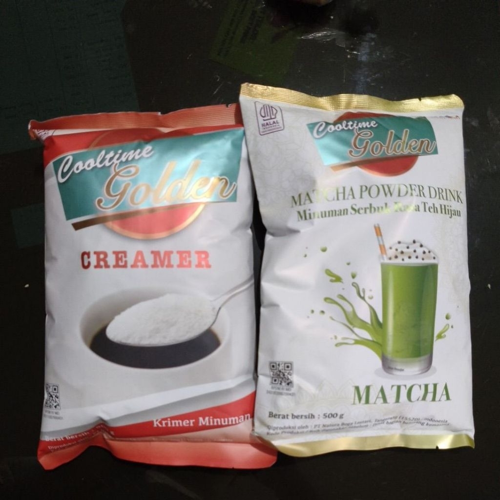 MATCHA powder drink GOLDEN Cooltime