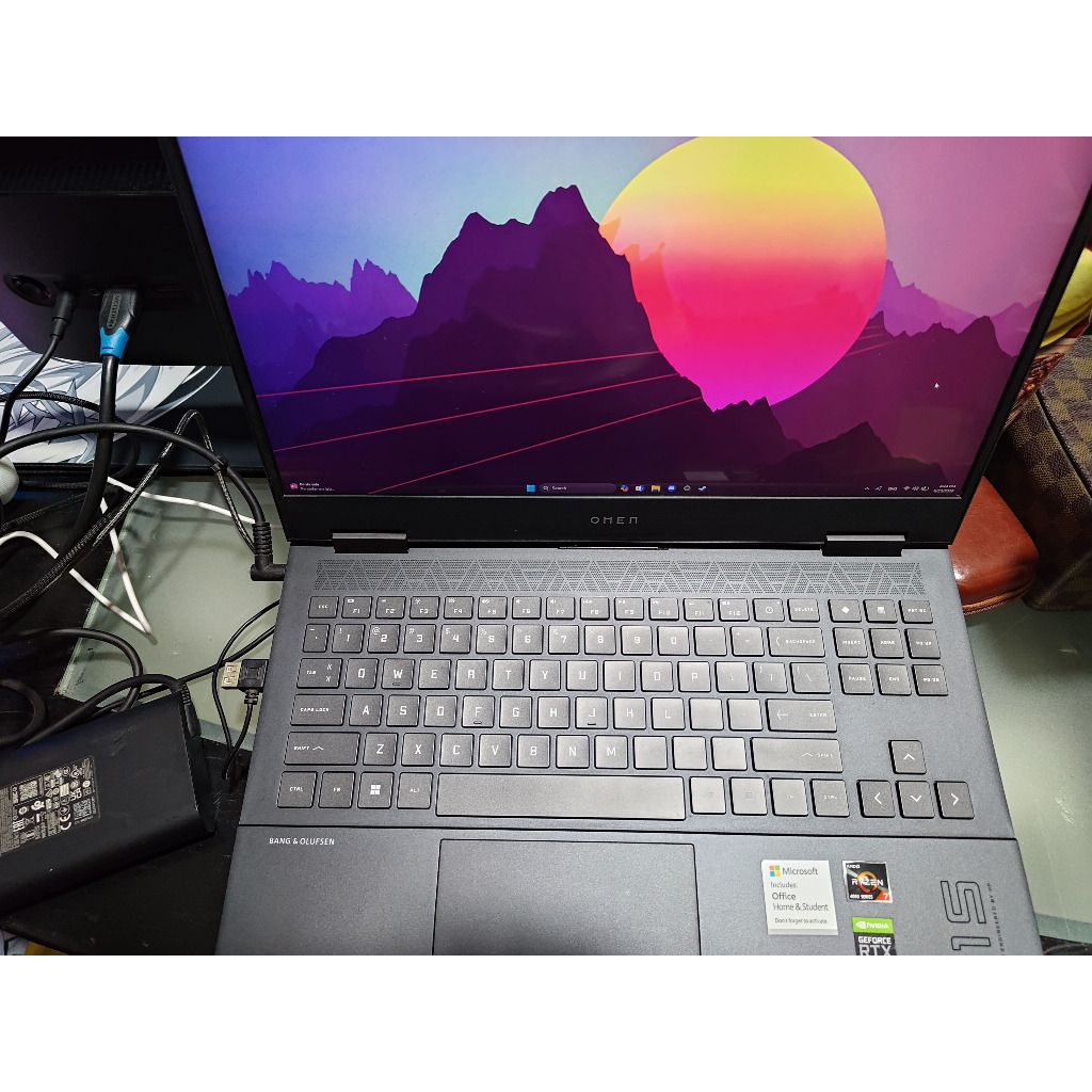 Laptop HP Omen 15 en0013ax RTX 2060 Ryzen 4800H Second