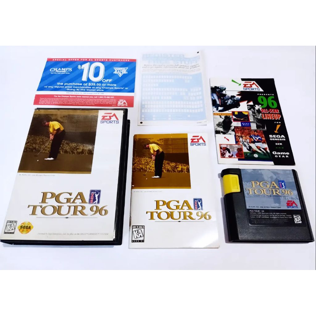 Kaset SEGA Original _ PGA Tour '96