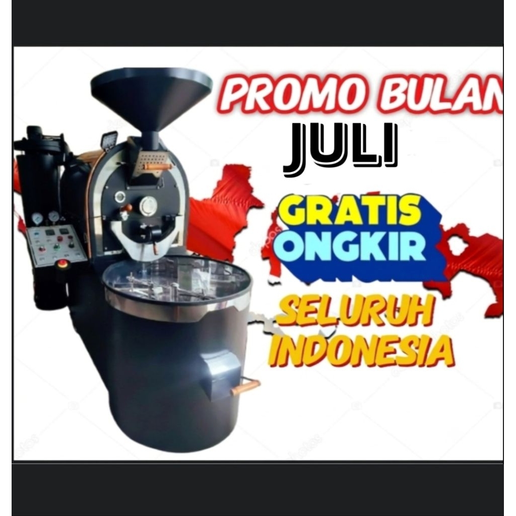mesin roaster roasting kopi gratis ongkir seluruh Indonesia kapasitas 10 kg full spek artisan