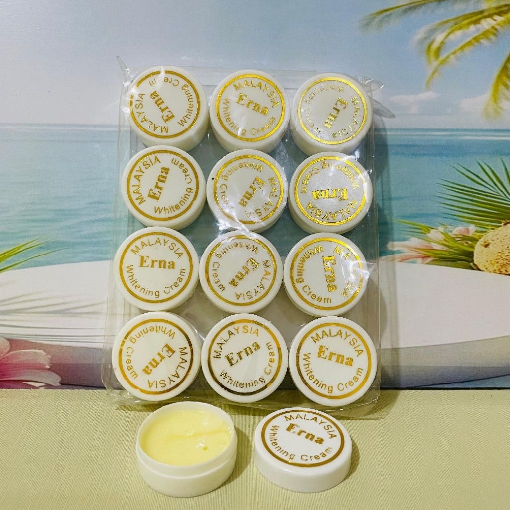 [ready] 12 pcs cream Erna siang malam