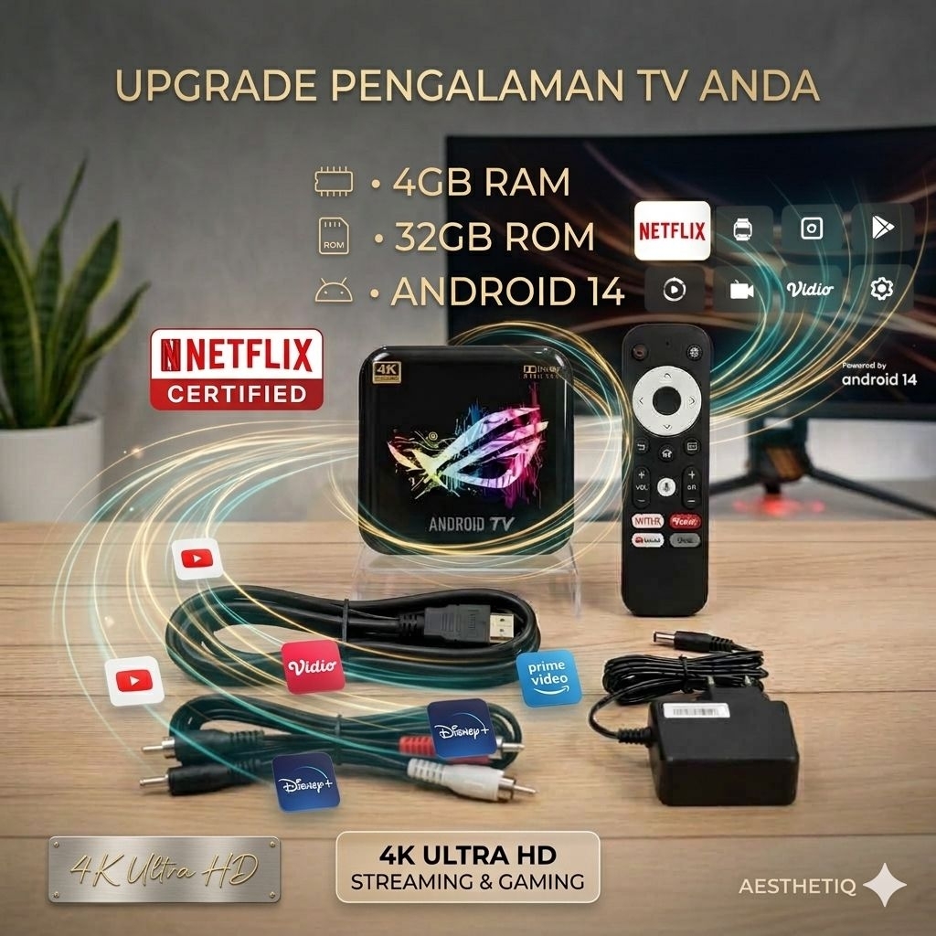 ANDROID TV B866V2FA V3.3 | RAM 4GB