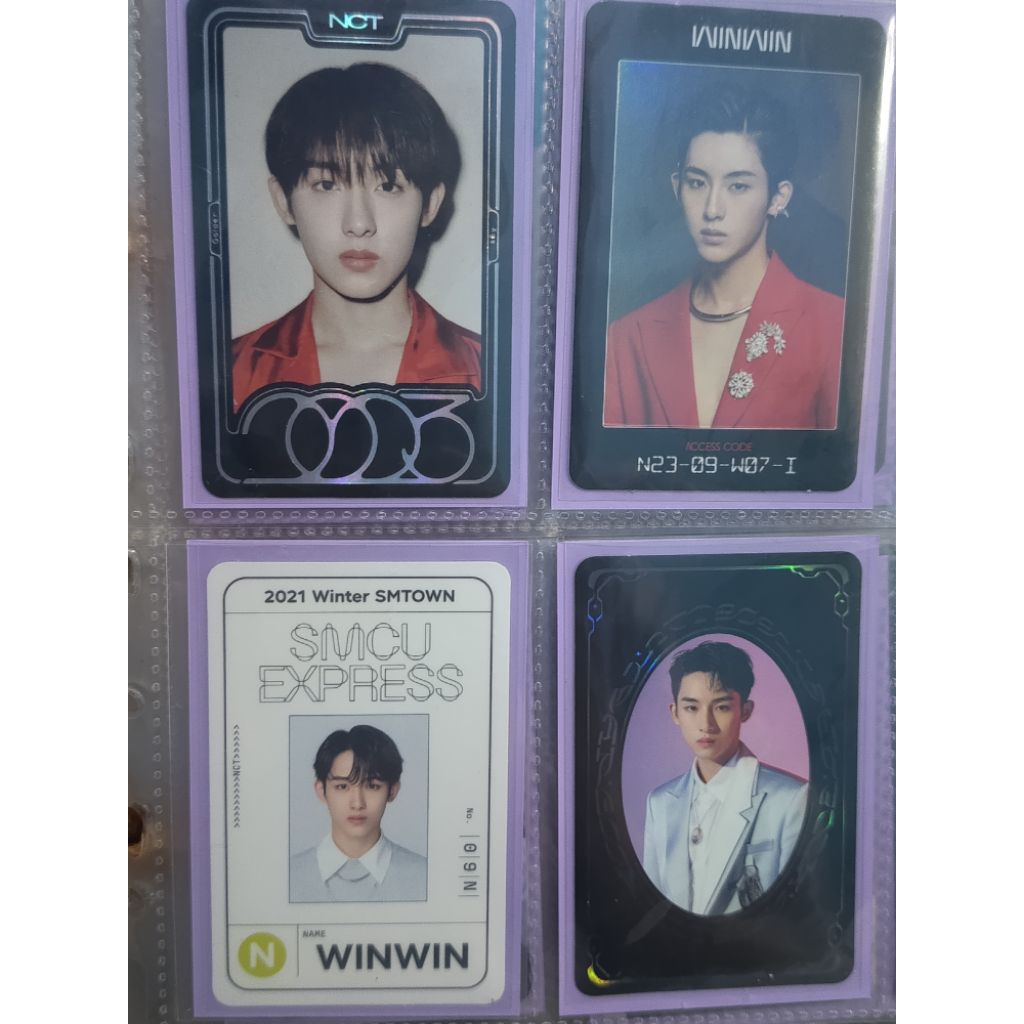 NCT Winwin Official Photocard PC
