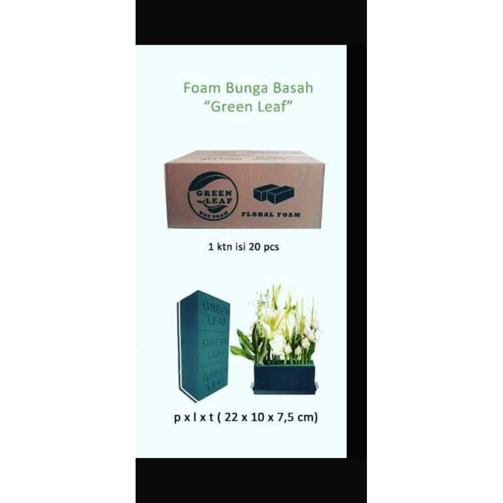 oasis basah / floral foam basah