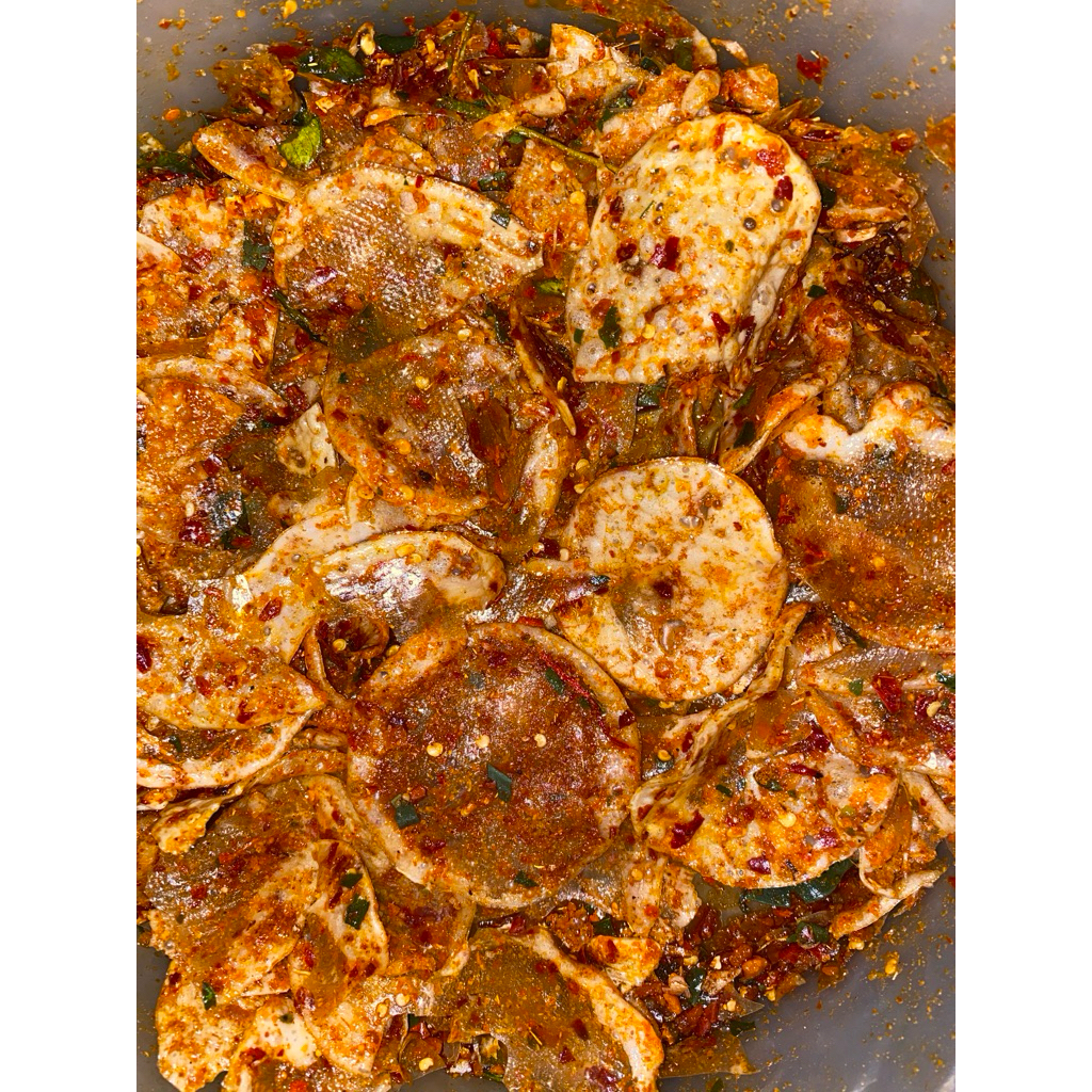 KERIPIK ELOD / SEBRING ELOD BANDUNG / KERUPUK ELOD PEDAS DAUN JERUK