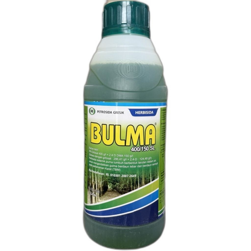 Herbisida Sistemik BULMA 400/150 SL 1 Liter untuk Gulma Berdaun Lebar dan Teki