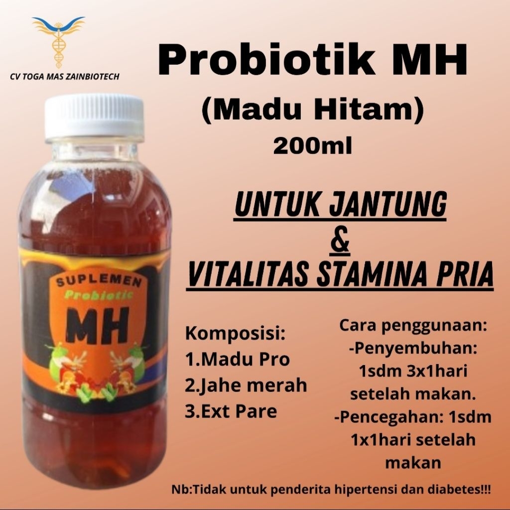 PROBIOTIK HERBAL MADU HITAM Ori prof sukardi