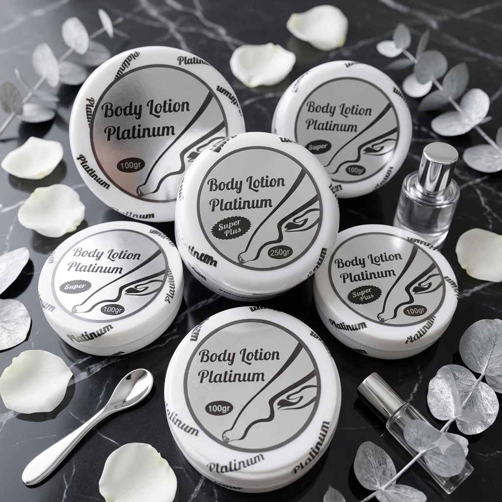 HB PLATINUM SUPER PLUS 100gr / BODY LOTION PLATINUM100gr