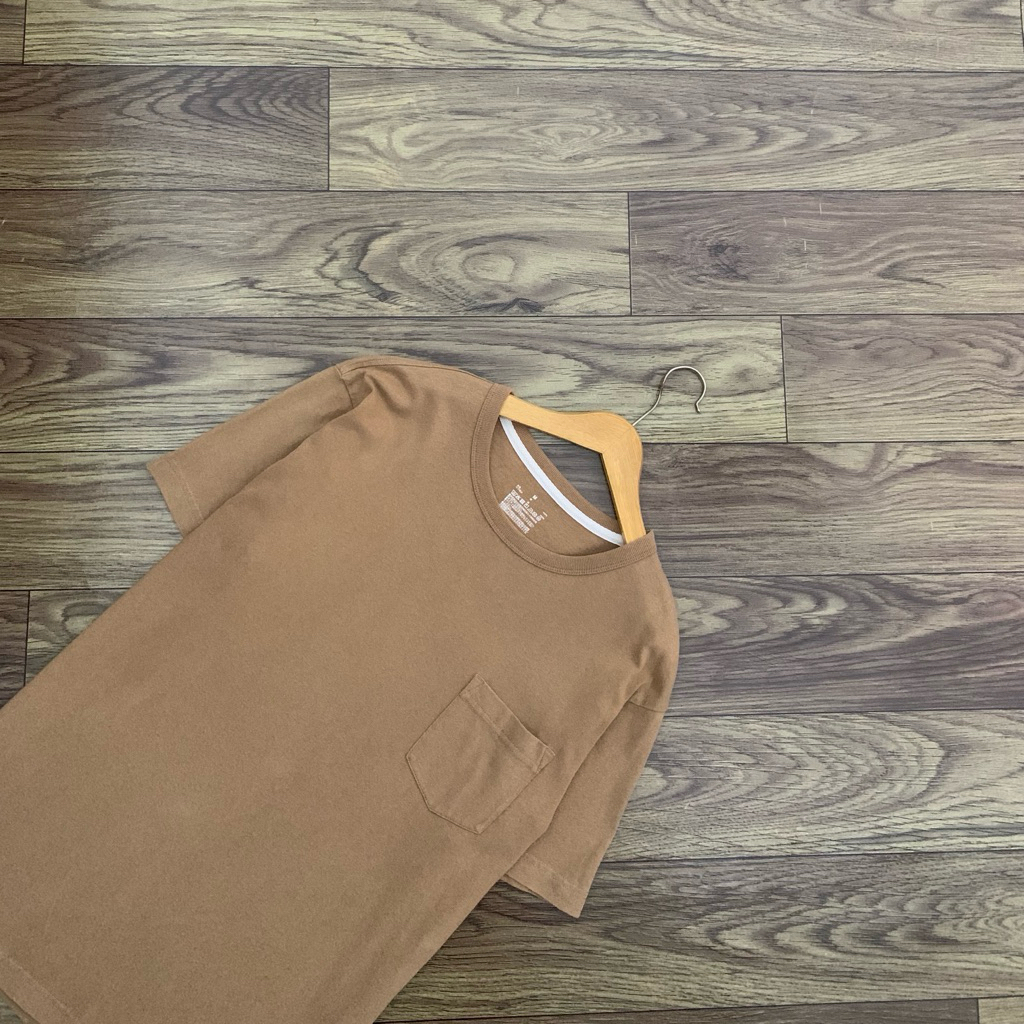 Kaos MUJI Branded PocketTee TShirt