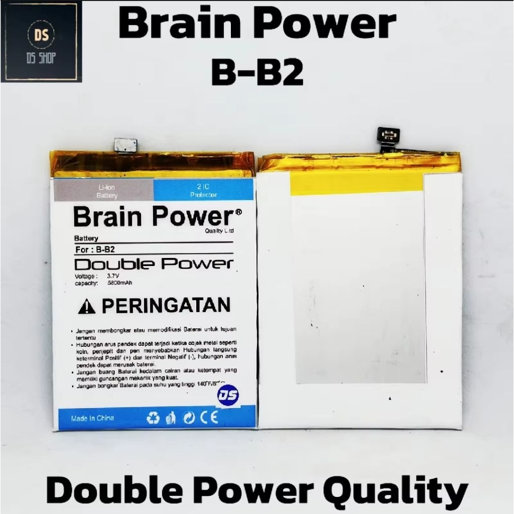 Baterai Batre B B2 B-B2 Vivo Y67 Y67L 5800mah Baterai Doblepower 2ic New