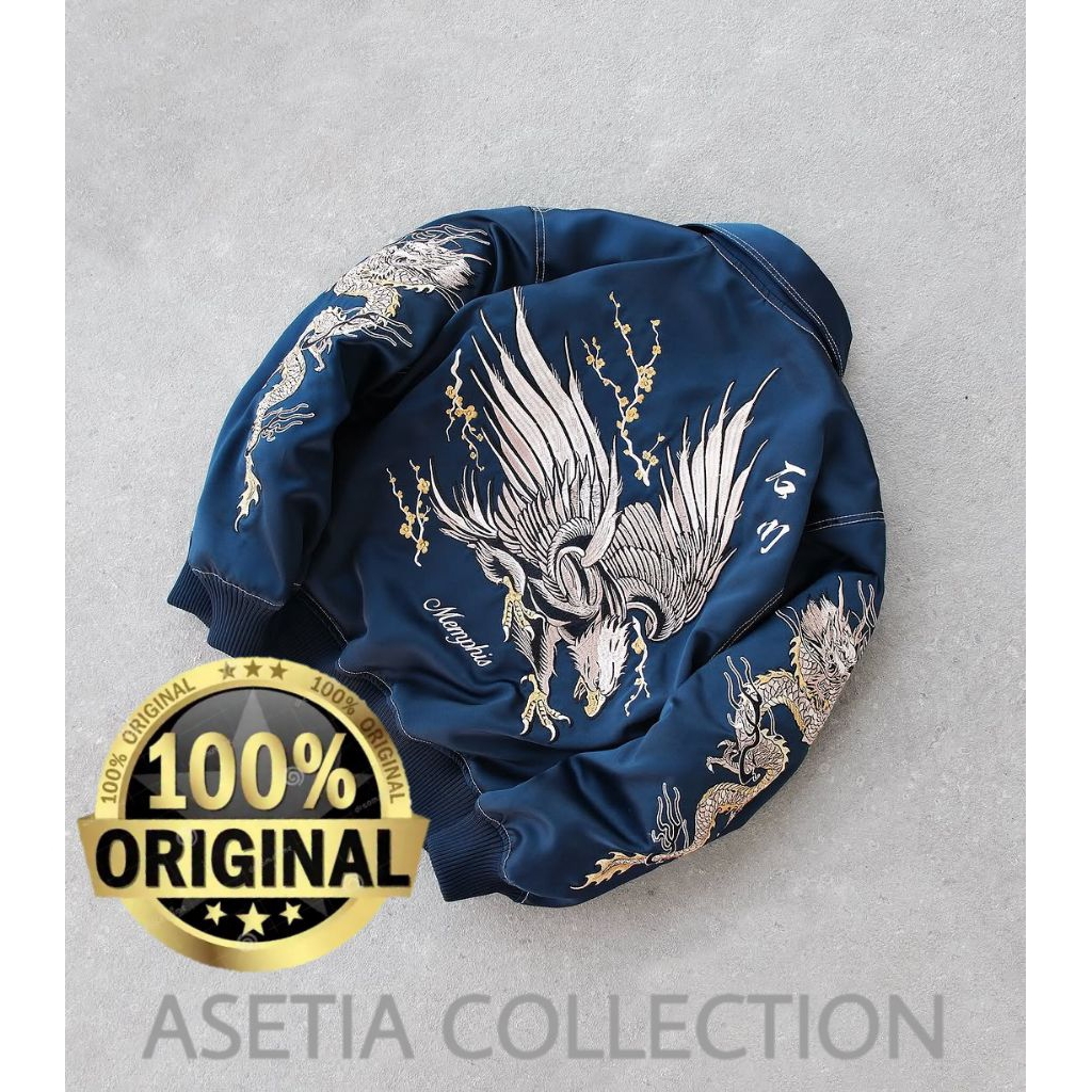 JACKET MEMPHISORIGINS | SUKAJAN ISHIKAWA | NEW | ORIGINAL MEMPHIS | BLUE | RED