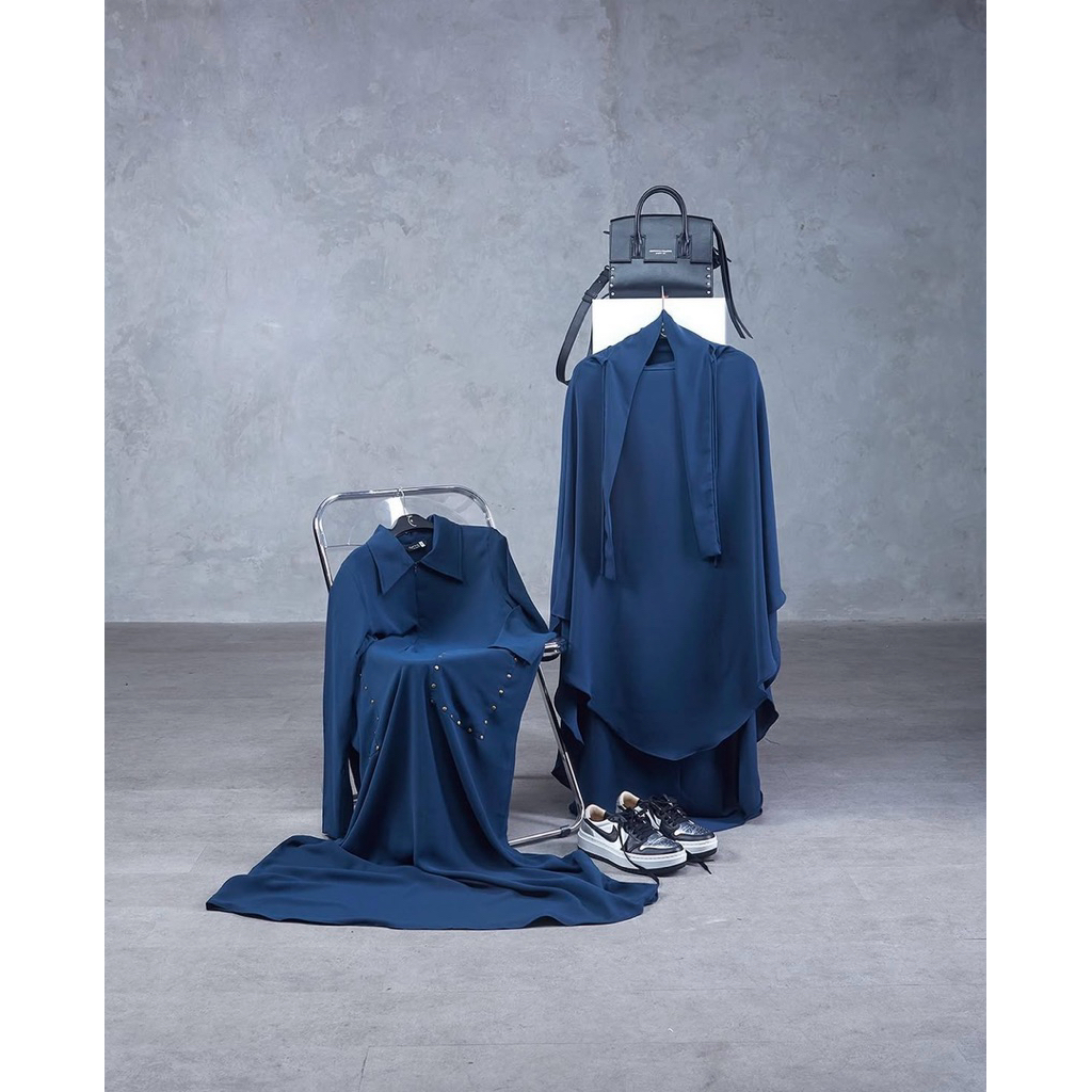 Aljenna Set (Laeeba Dress & Fuse Khimar)