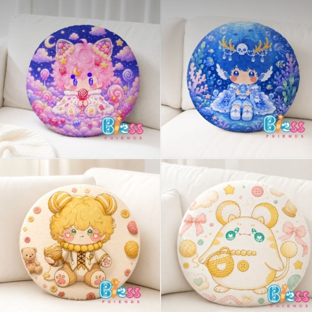 Bantal boneka series Bless Friends