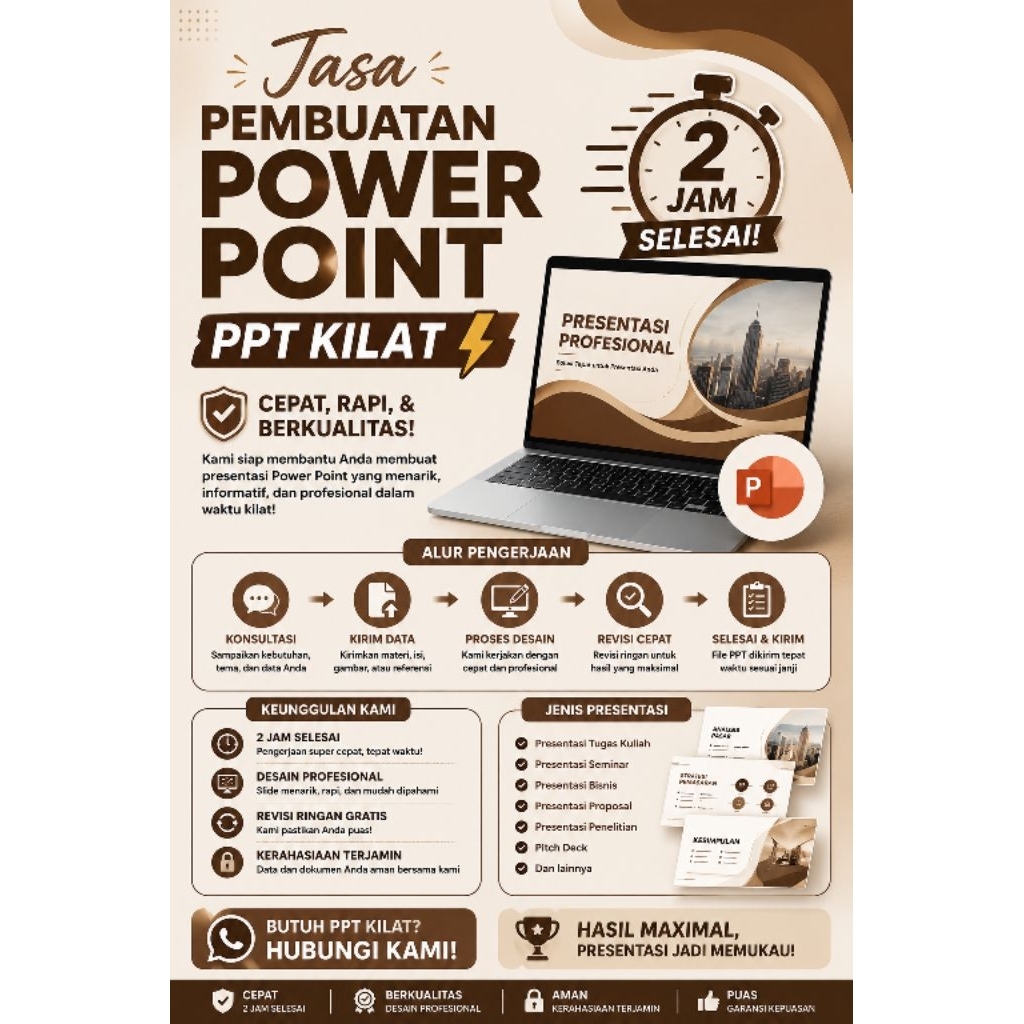 Jasa Pembuatan PPT