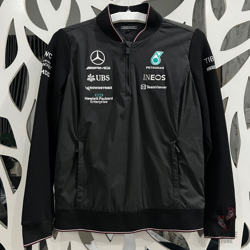 [Team Issued/BNWOT/Size S] Jaket Half Zip Womens Mercedes F1 2022
