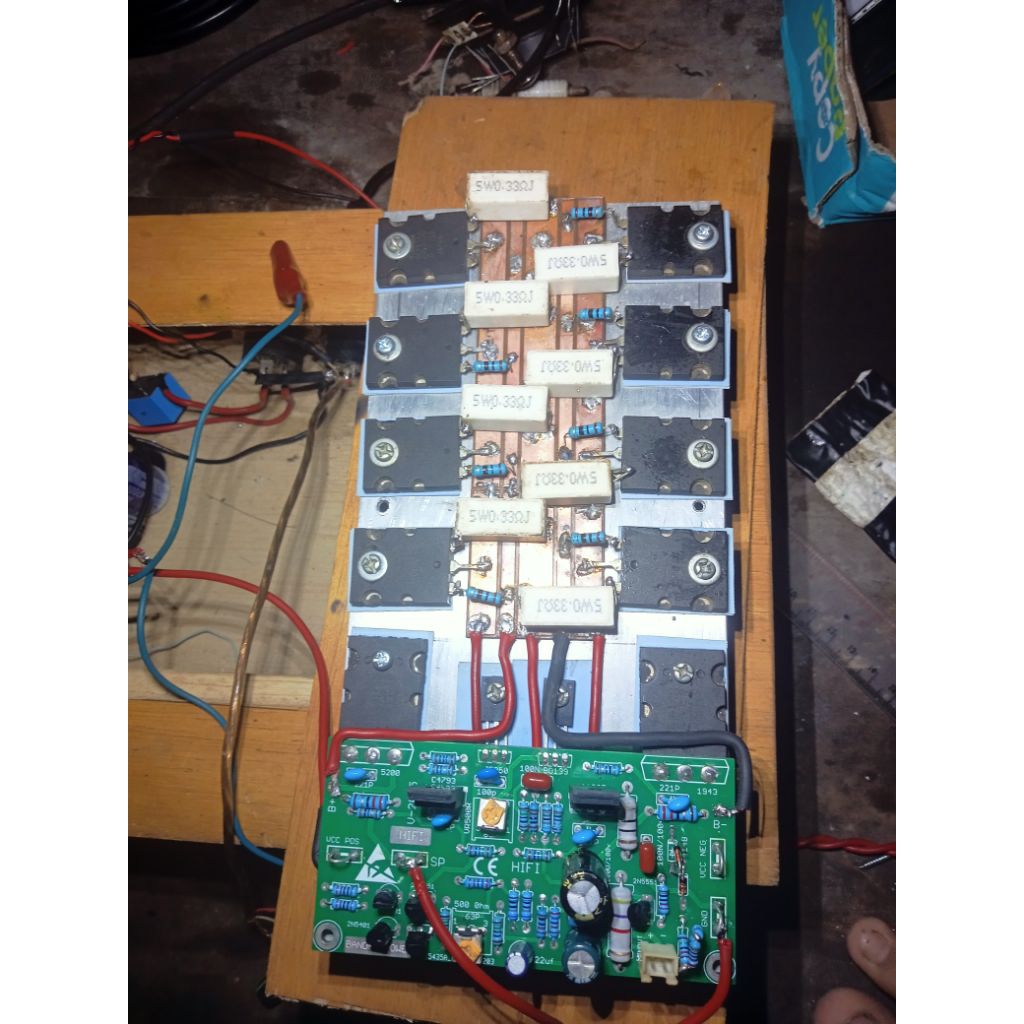 BACA DESKRIPSI driver amplifier ocl hifi bandar power bekas