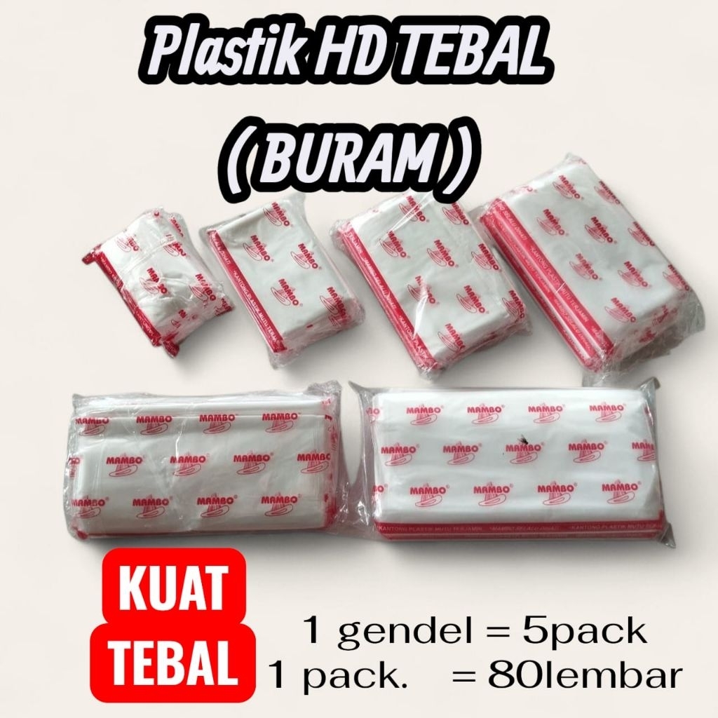 Plastik HD Boyo 1kg 14x27 Terlaris
