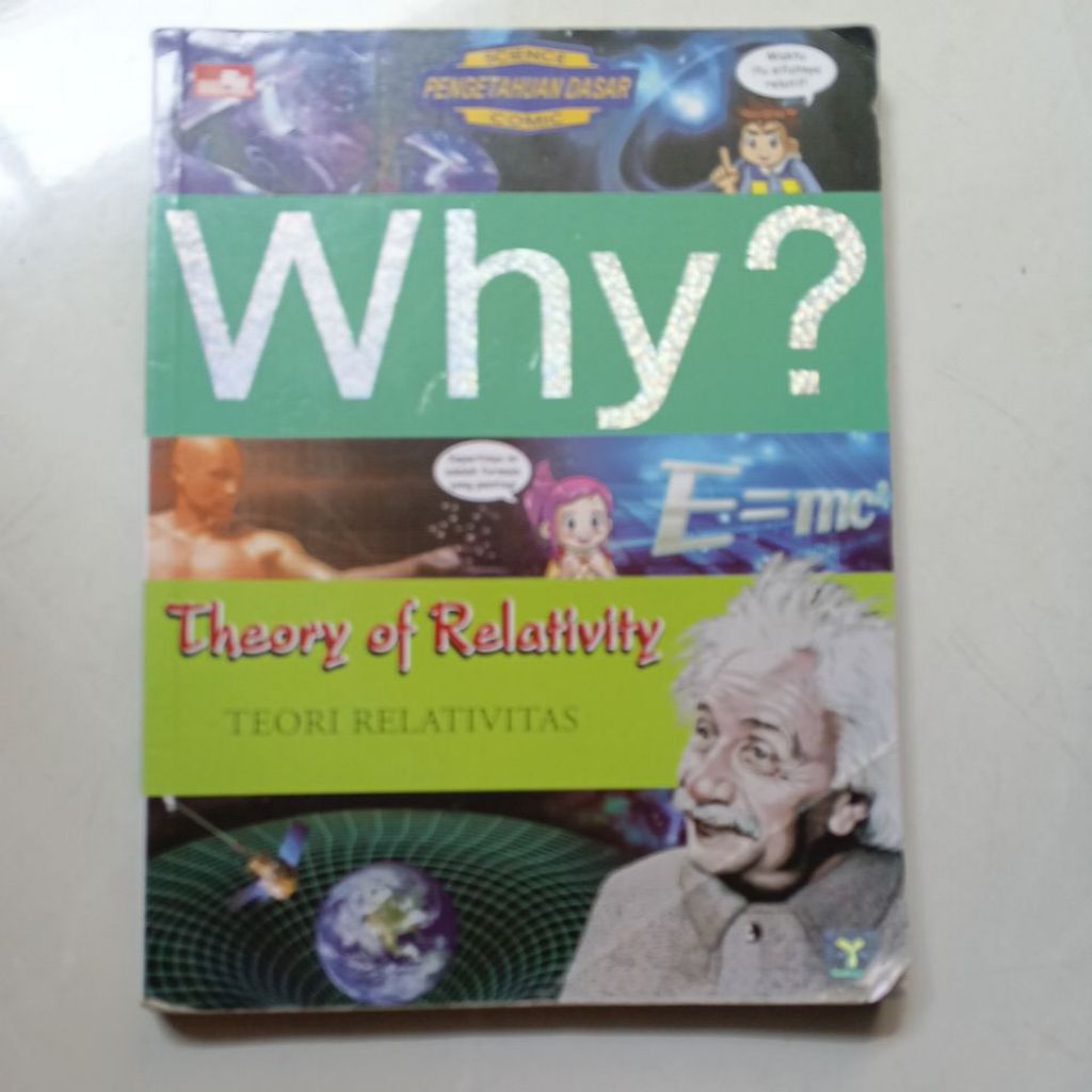 Buku Komik Why, Theory Of Relativity (bekas)