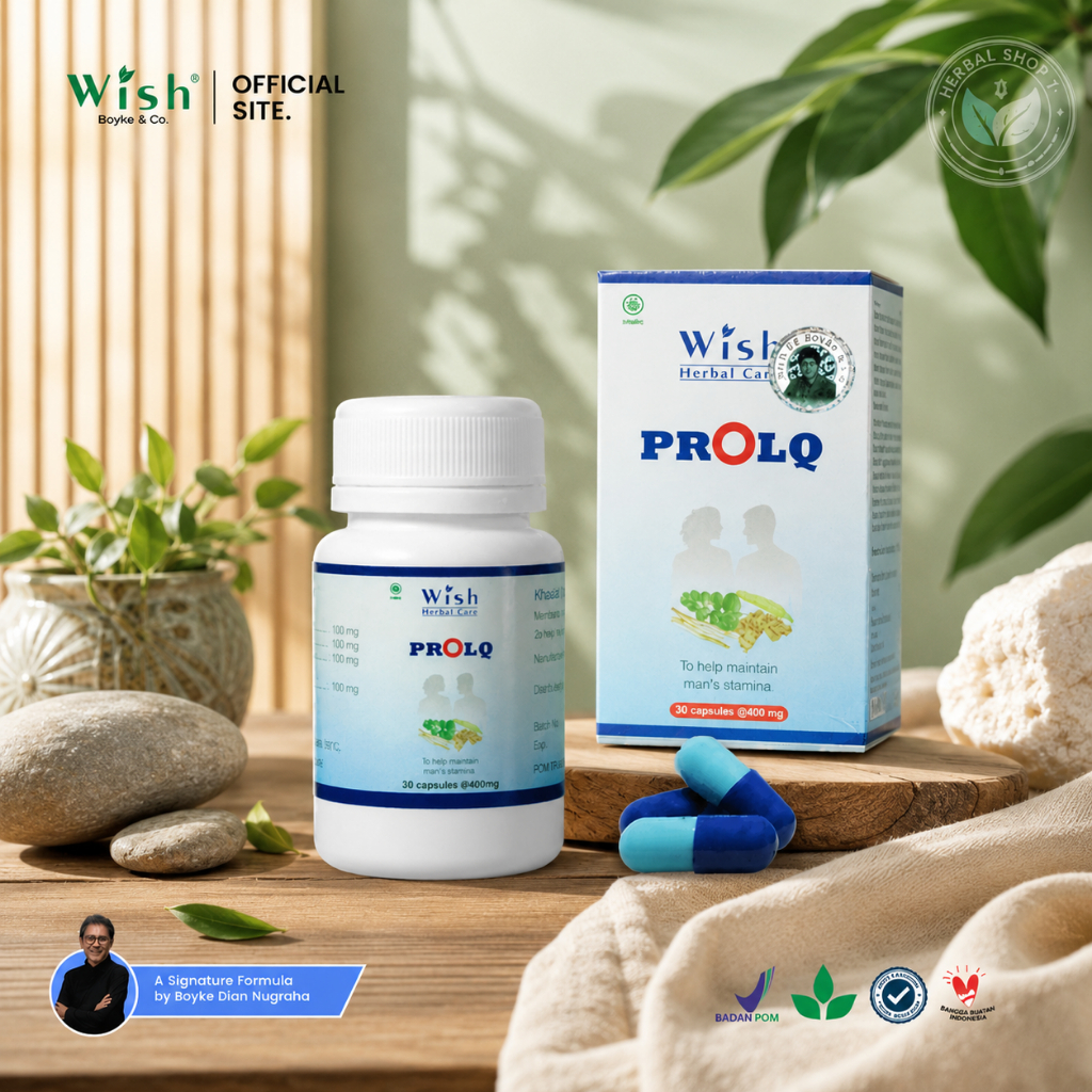 WISH PROLQ Original Formula Herbal Pilihan