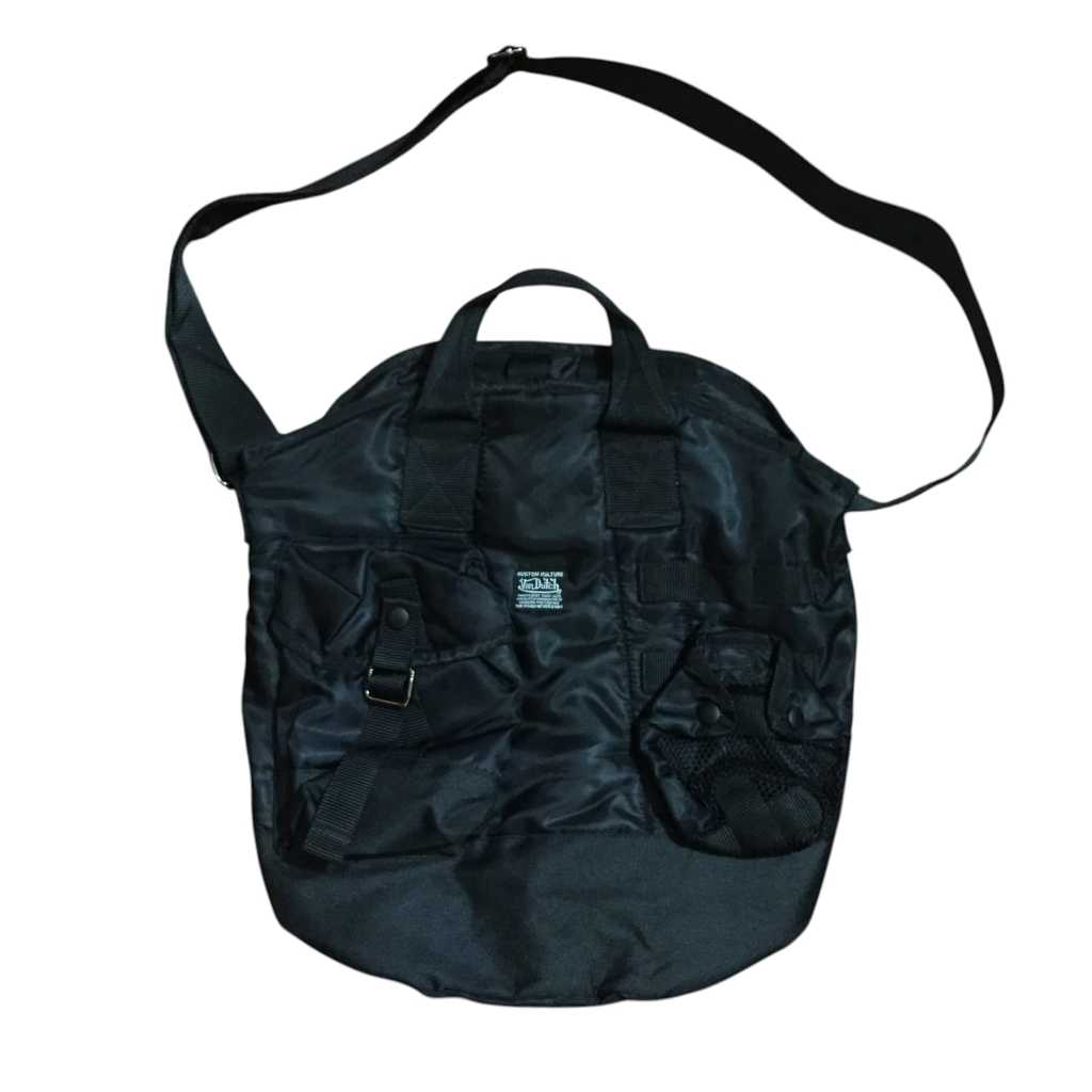 Von Dutch Big Sling Bag Black