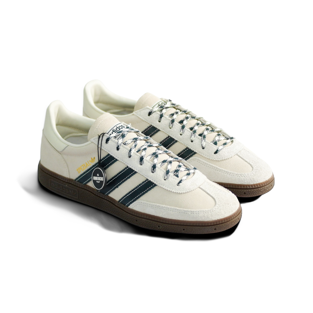 Adidas Lifestyle Shoes Handball Spezial Off White Aurora Ivy Gum Mens KJ6017 - 100% ORIGINAL