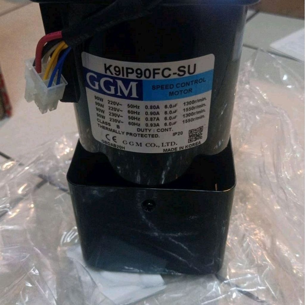 GGM AC SPERD CONTROL MOTOR K9IP90FC-SU 90WATT ORIGINAL NEW