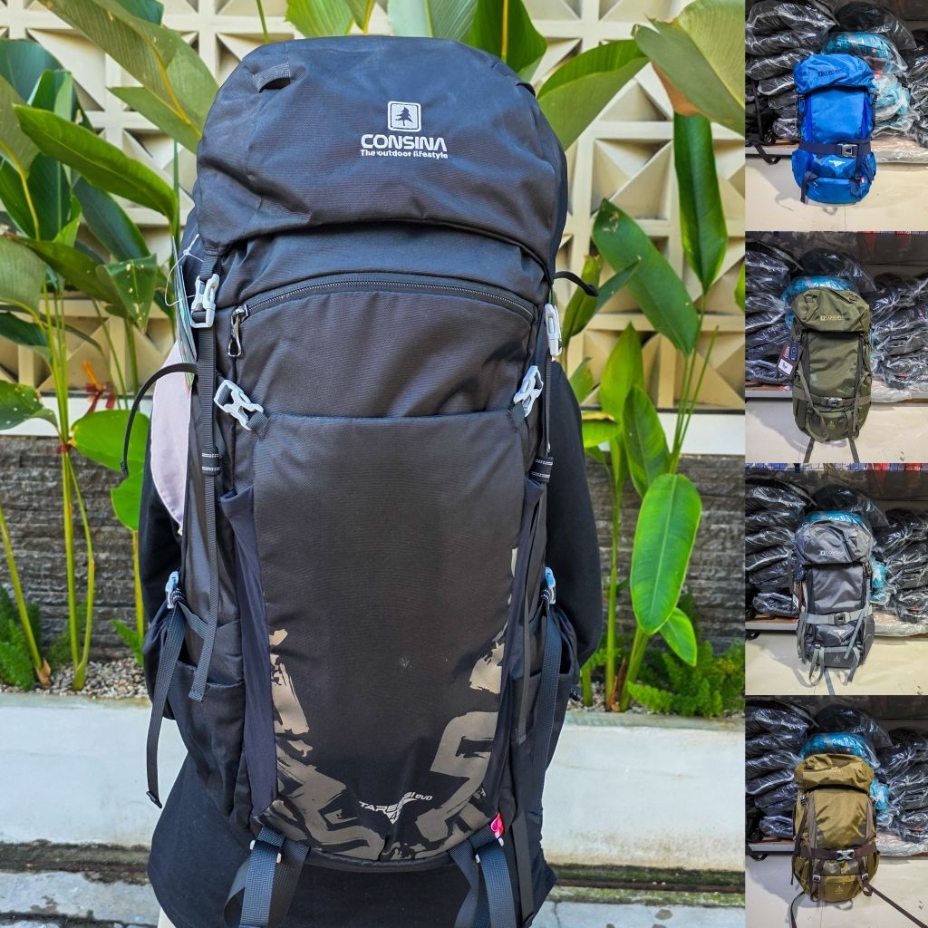 Consina Tas Gunung Hiking Carrier Tarebbi Evo 45L