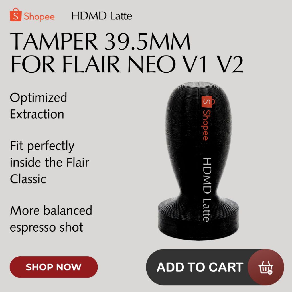 Flair Neo V1 / Neo V2 Coffee Tamper 39.5mm