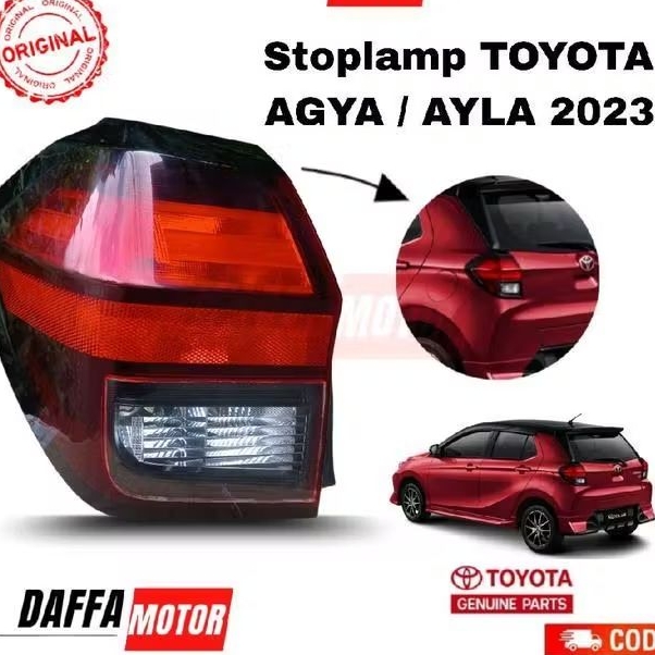 Stoplamp lampu belakang agya 2023 stoplamp lampu belakang ayla 2023 original stop lamp lampu belakan